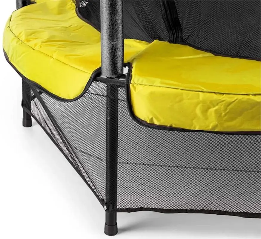 Батут с защитной сеткой Klarfit Rocketkid (Yellow/Black) - 6