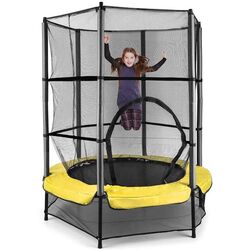Батут с защитной сеткой Klarfit Rocketkid (Yellow/Black) Thumb