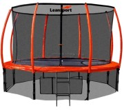 Батут с защитной сеткой Lean Sport Best 426cm (Black/Orange)