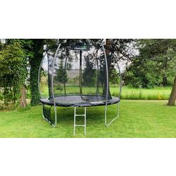 Trambulina cu plasa de protectie Lean Sport Max 183cm (Black/Green) Thumb