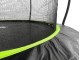 Trambulina cu plasa de protectie Lean Sport Max 244cm (Black/Green)