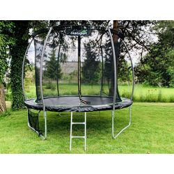 Trambulina cu plasa de protectie Lean Sport Max 244cm (Black/Green) Thumb