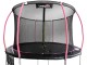 Trambulina cu plasa de protectie Lean Sport Max 305cm (Black/Pink)