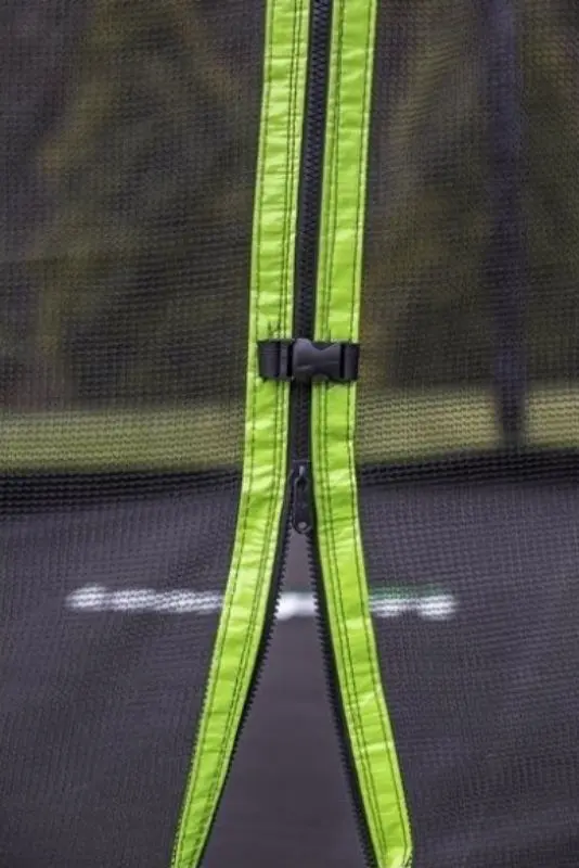 Trambulina cu plasa de protectie Lean Sport Max 366cm (Black/Green)