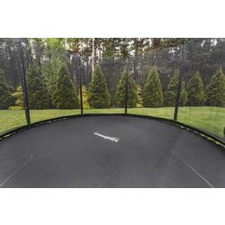 Trambulina cu plasa de protectie Lean Sport Pro 244cm (Black/Green) Thumb