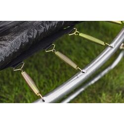 Trambulina cu plasa de protectie Lean Sport Pro 305cm (Black/Green) Thumb