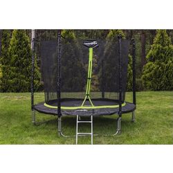 Trambulina cu plasa de protectie Lean Sport Pro 305cm (Black/Green) Thumb