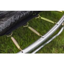 Trambulina cu plasa de protectie Lean Sport Pro 366cm (Black/Green) Thumb