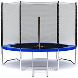 Trambulina cu plasa de protectie Malatec 2215 (Blue/Black)