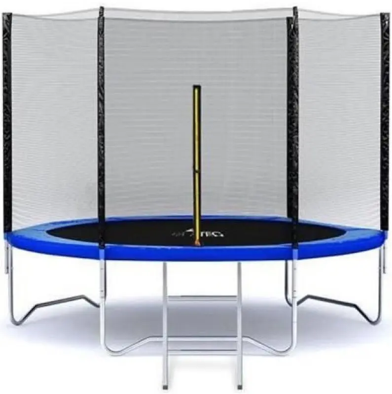 Батут с защитной сеткой Malatec 2215 (Blue/Black)