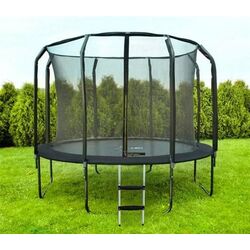 Батут с защитной сеткой Malatec 9817 427 cm (Black) Thumb