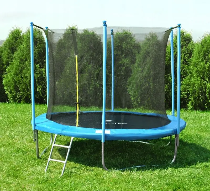 Батут с защитной сеткой Malatec T7982 244см (Blue/Black) - 4