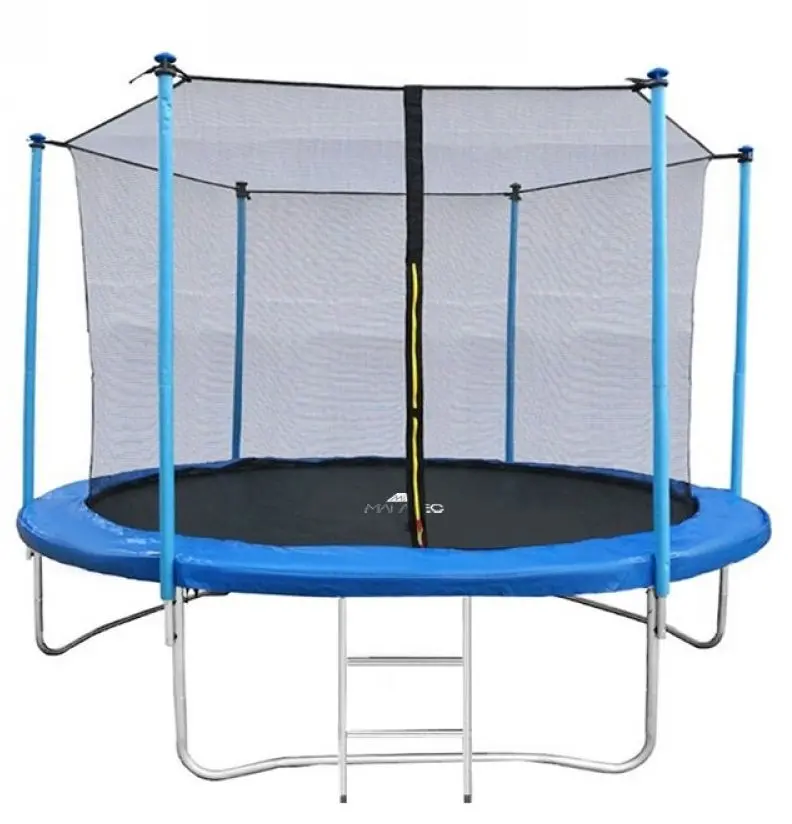 Батут с защитной сеткой Malatec T7982 244см (Blue/Black)