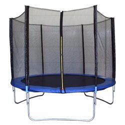 Trambulina cu plasa de protectie Malipen Activ 10 Ft (Black/Blue)