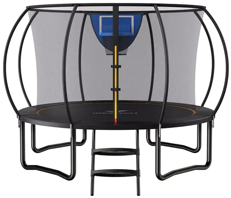 Батут с защитной сеткой Merach MR-2420B1 305cm (Black)