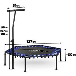 Fitness trambulina Neo Sport 127 cm (Blue) Thumb