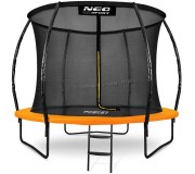 Батут с защитной сеткой Neo Sport 10FT 312 cm (Black/Orange)