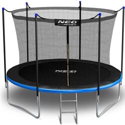 Trambulina cu plasa de protectie Neo Sport 10FT 312 cm (Blue/Black)