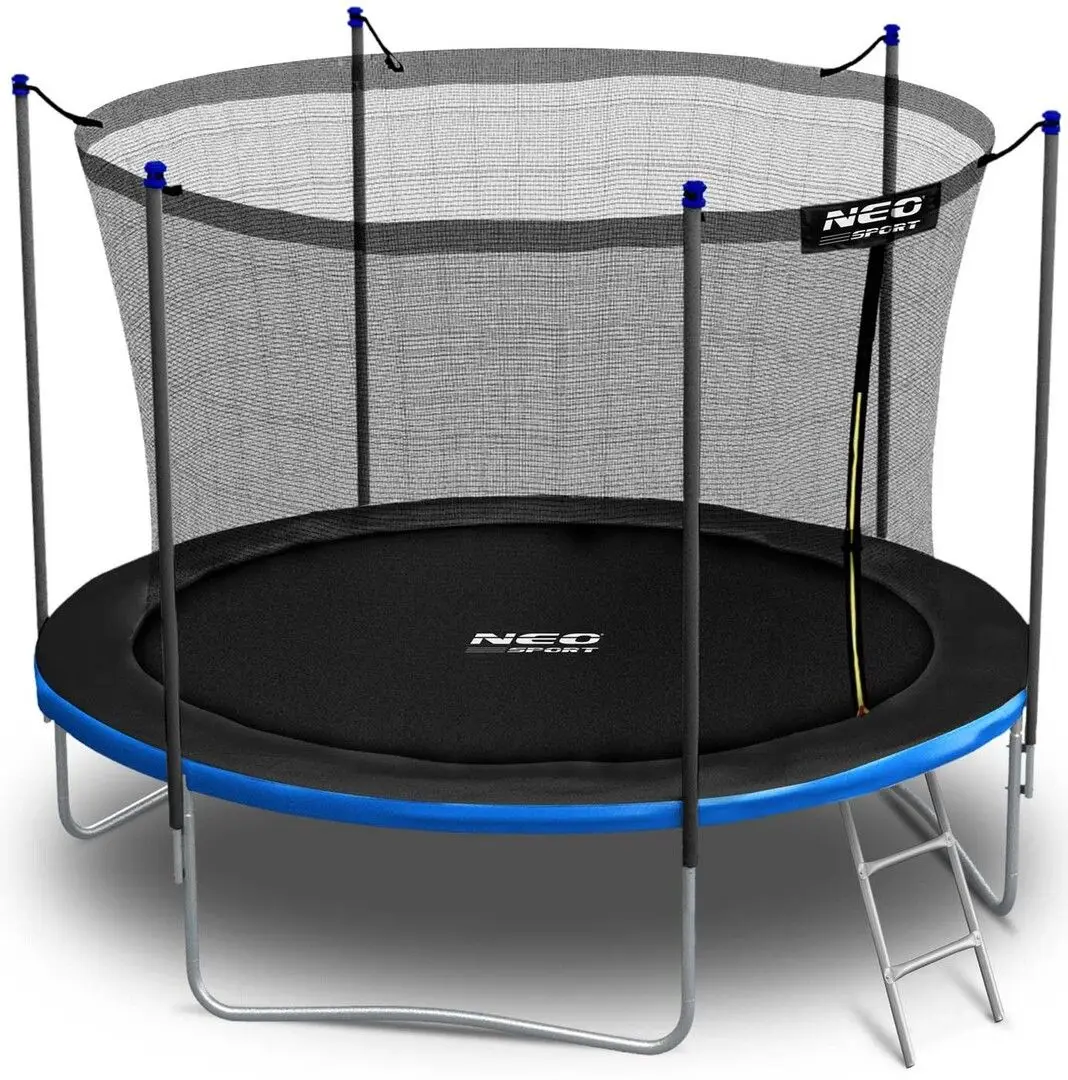 Trambulina cu plasa de protectie Neo Sport 10FT 312 cm (Blue/Black)