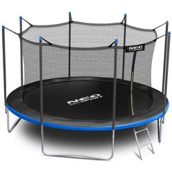 Батут с защитной сеткой Neo Sport 12FT 374 cm (Blue/Black) Thumb