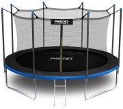 Батут с защитной сеткой Neo Sport 13FT 404 cm (Blue/Black)