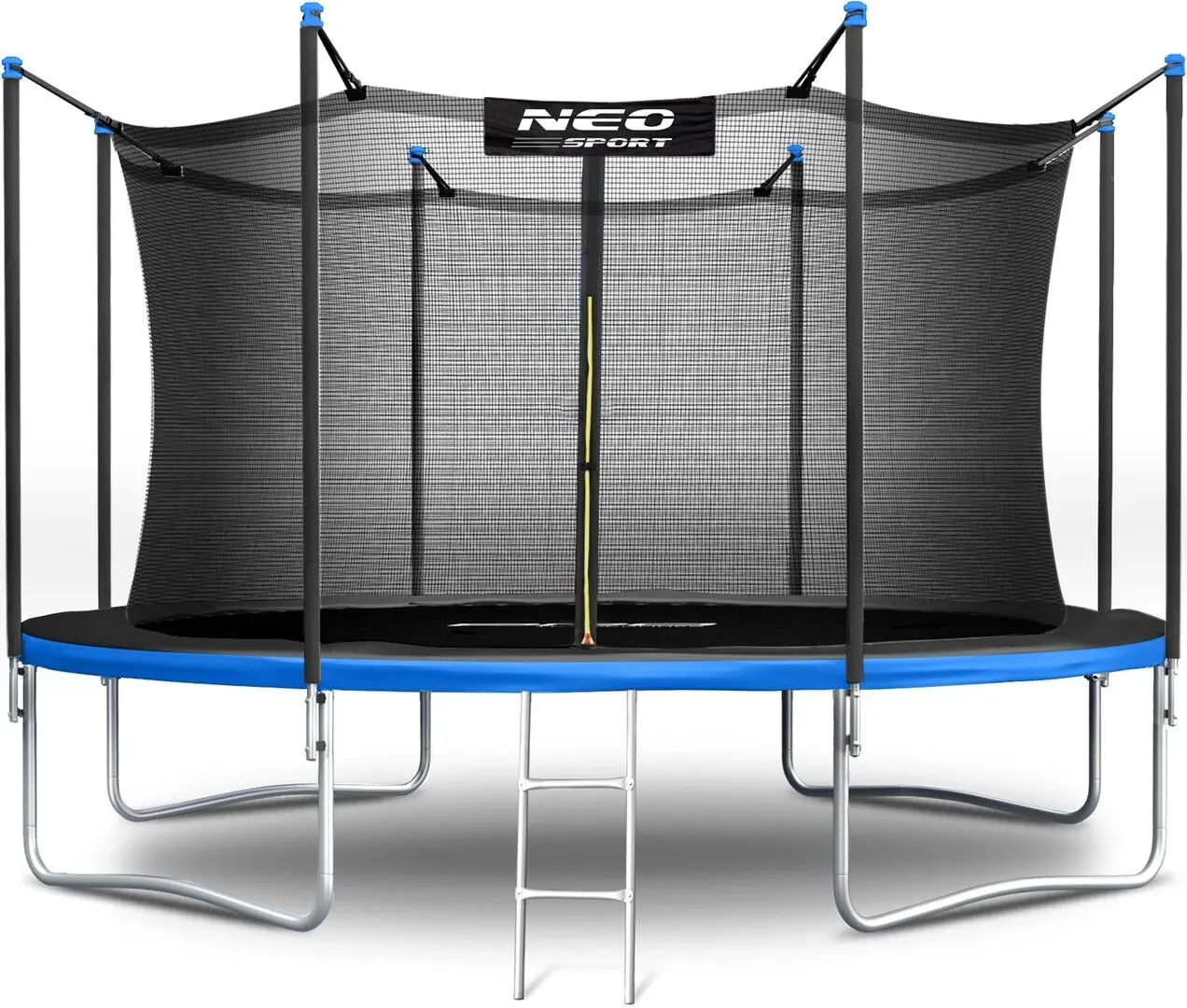 Trambulina cu plasa de protectie Neo Sport 13FT 404 cm (Blue/Black)