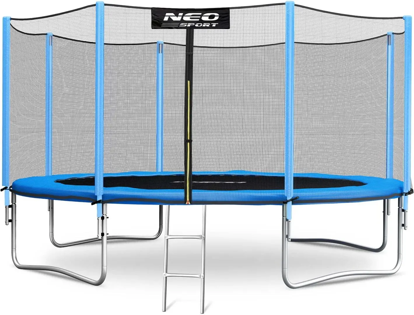 Trambulina cu plasa de protectie Neo Sport 13FT 404 cm (Blue/Black)