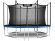 Trambulina cu plasa de protectie Neo Sport 14FT 435 cm (Blue/Black)