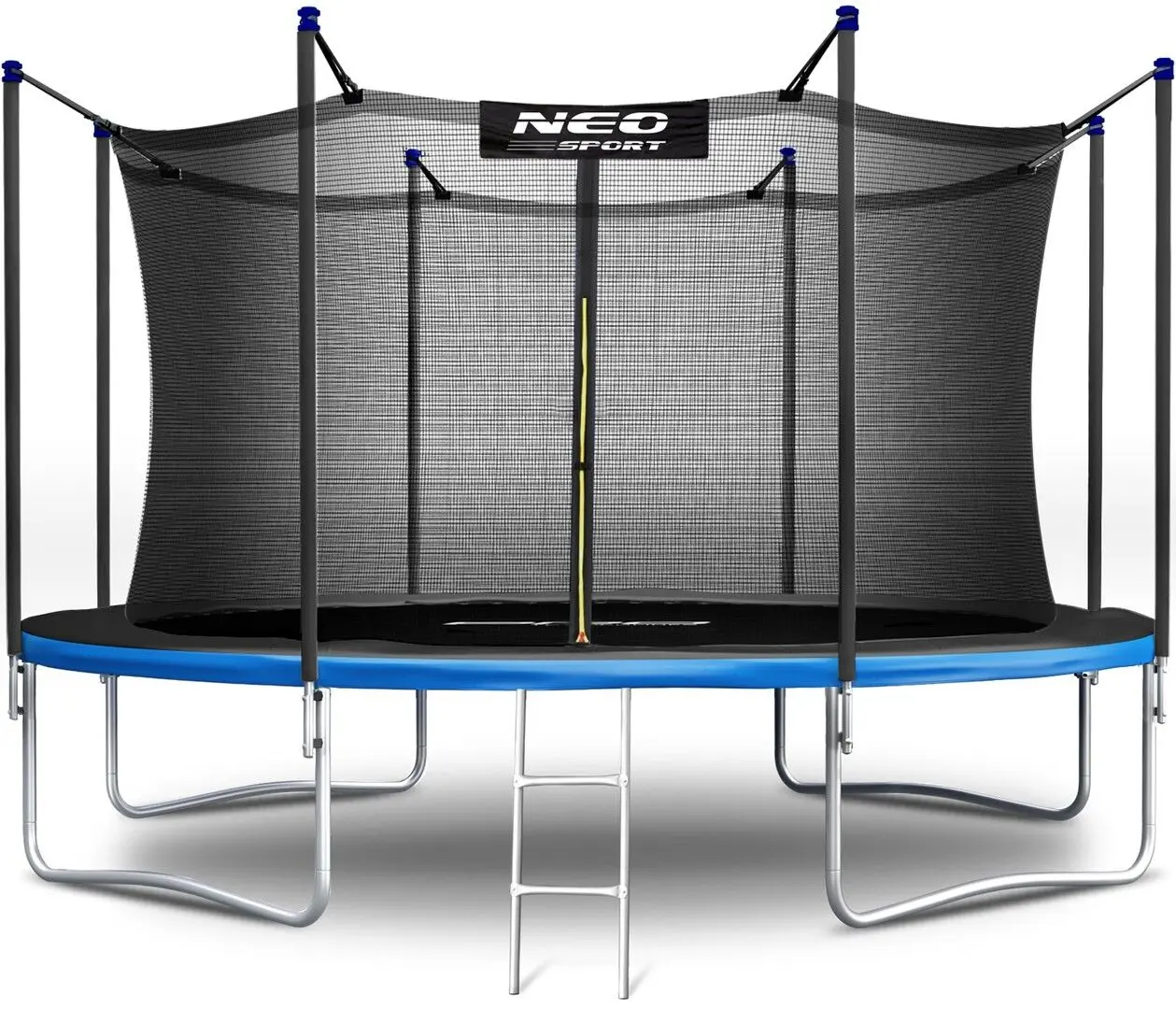 Trambulina cu plasa de protectie Neo Sport 14FT 435 cm (Blue/Black)