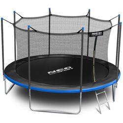 Trambulina cu plasa de protectie Neo Sport 14FT 435 cm (Blue/Black) Thumb