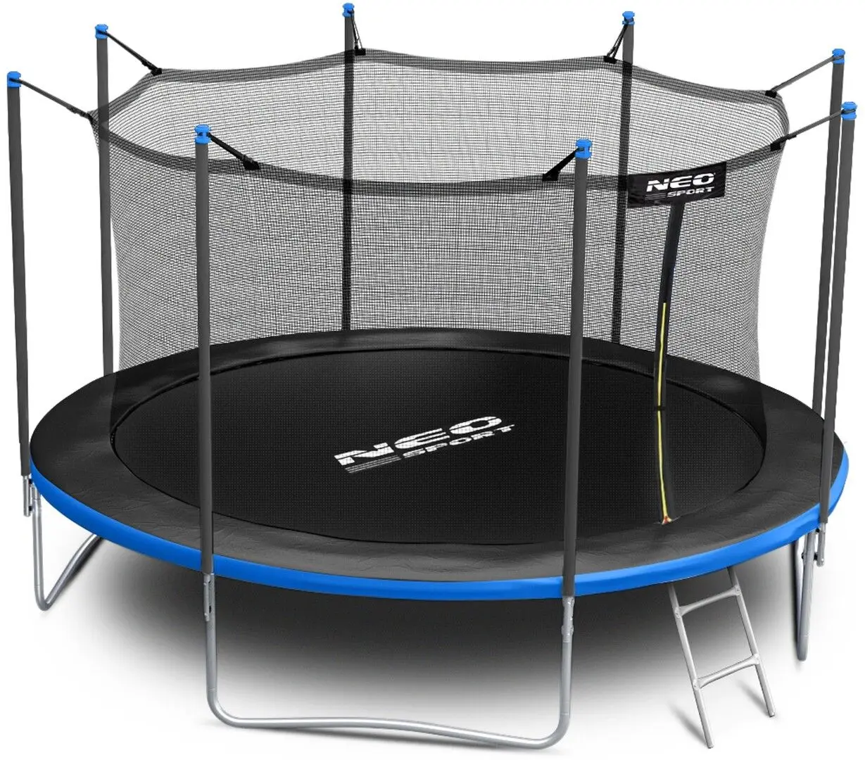 Trambulina cu plasa de protectie Neo Sport 14FT 435 cm (Blue/Black)