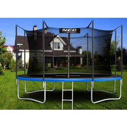 Trambulina cu plasa de protectie Neo Sport 14FT 435 cm (Blue/Black) Thumb