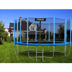 Батут с защитной сеткой Neo Sport 15FT 465 cm (Blue/Black) Thumb