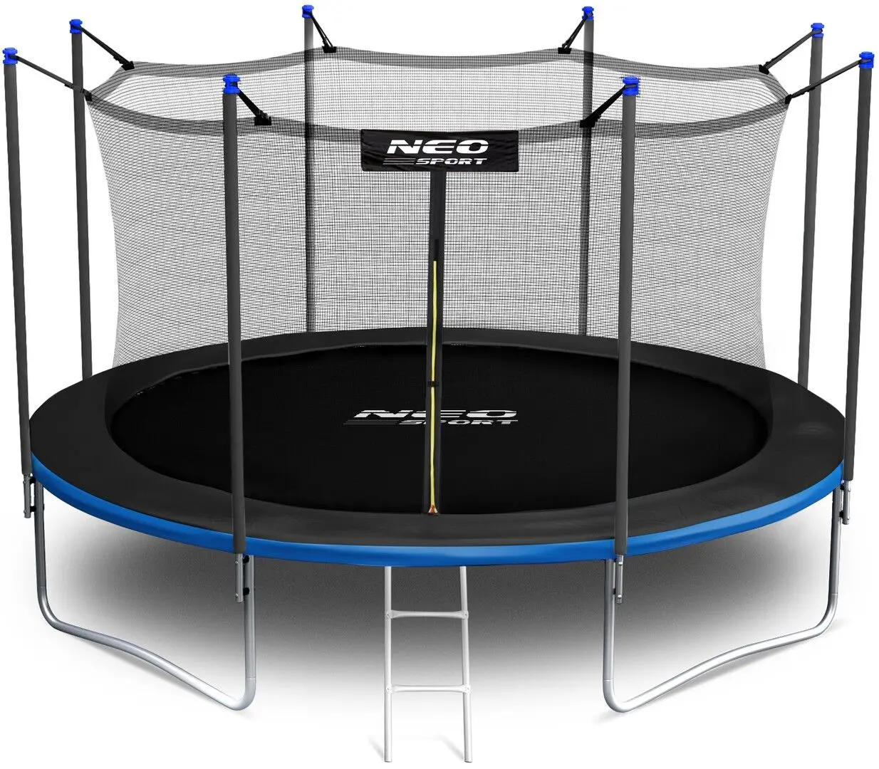 Батут с защитной сеткой Neo Sport 15FT 465 cm (Blue/Black)