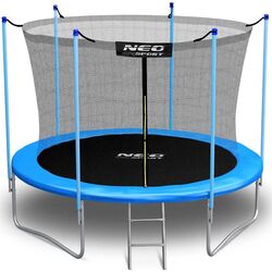 Trambulina cu plasa de protectie Neo Sport 252 cm (Blue/Black) Thumb
