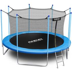 Батут с защитной сеткой Neo Sport 374 cm (Blue/Black) Thumb