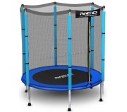 Батут с защитной сеткой Neo Sport 4.5FT 140 cm (Blue/Black)