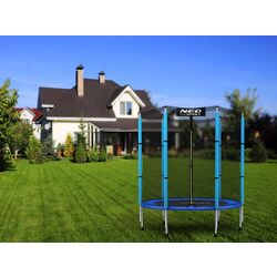 Trambulina cu plasa de protectie Neo Sport 4.5FT 140 cm (Blue/Black) Thumb
