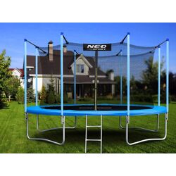 Trambulina cu plasa de protectie Neo Sport 404 cm (Blue/Black) Thumb
