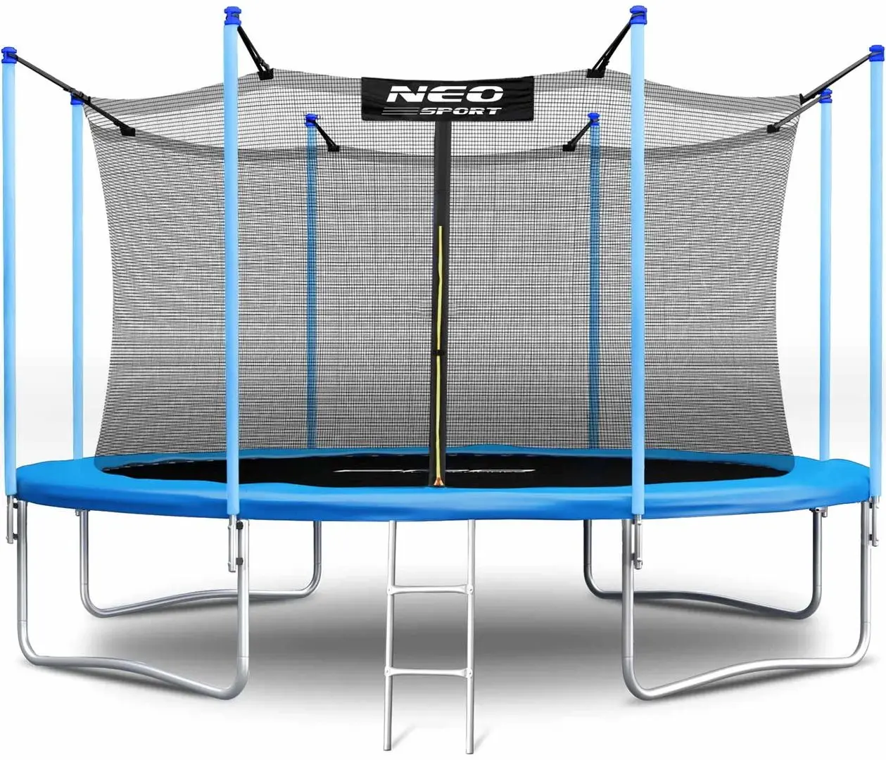 Trambulina cu plasa de protectie Neo Sport 435 cm (Blue/Black)