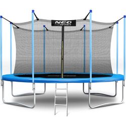 Trambulina cu plasa de protectie Neo Sport 465 cm (Blue/Black)