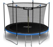 Батут с защитной сеткой Neo Sport 6FT 183 cm (Blue/Black)