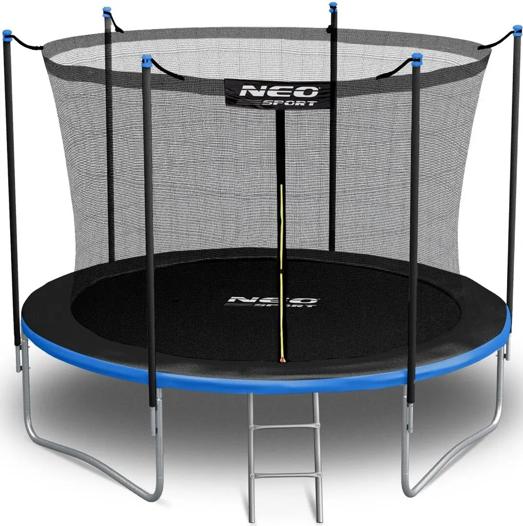 Trambulina cu plasa de protectie Neo Sport 6FT 183 cm (Blue/Black)