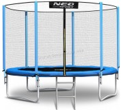 Батут с защитной сеткой Neo Sport 8FT 252 cm (Blue/Black)