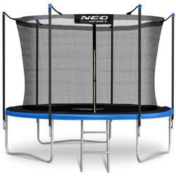 Trambulina cu plasa de protectie Neo Sport 8FT 252 cm (Blue/Black)