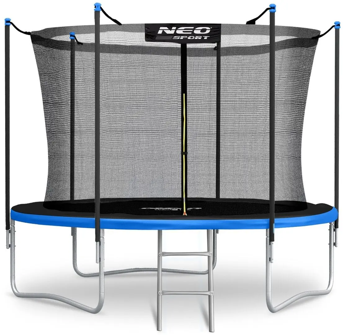 Trambulina cu plasa de protectie Neo Sport 8FT 252 cm (Blue/Black)