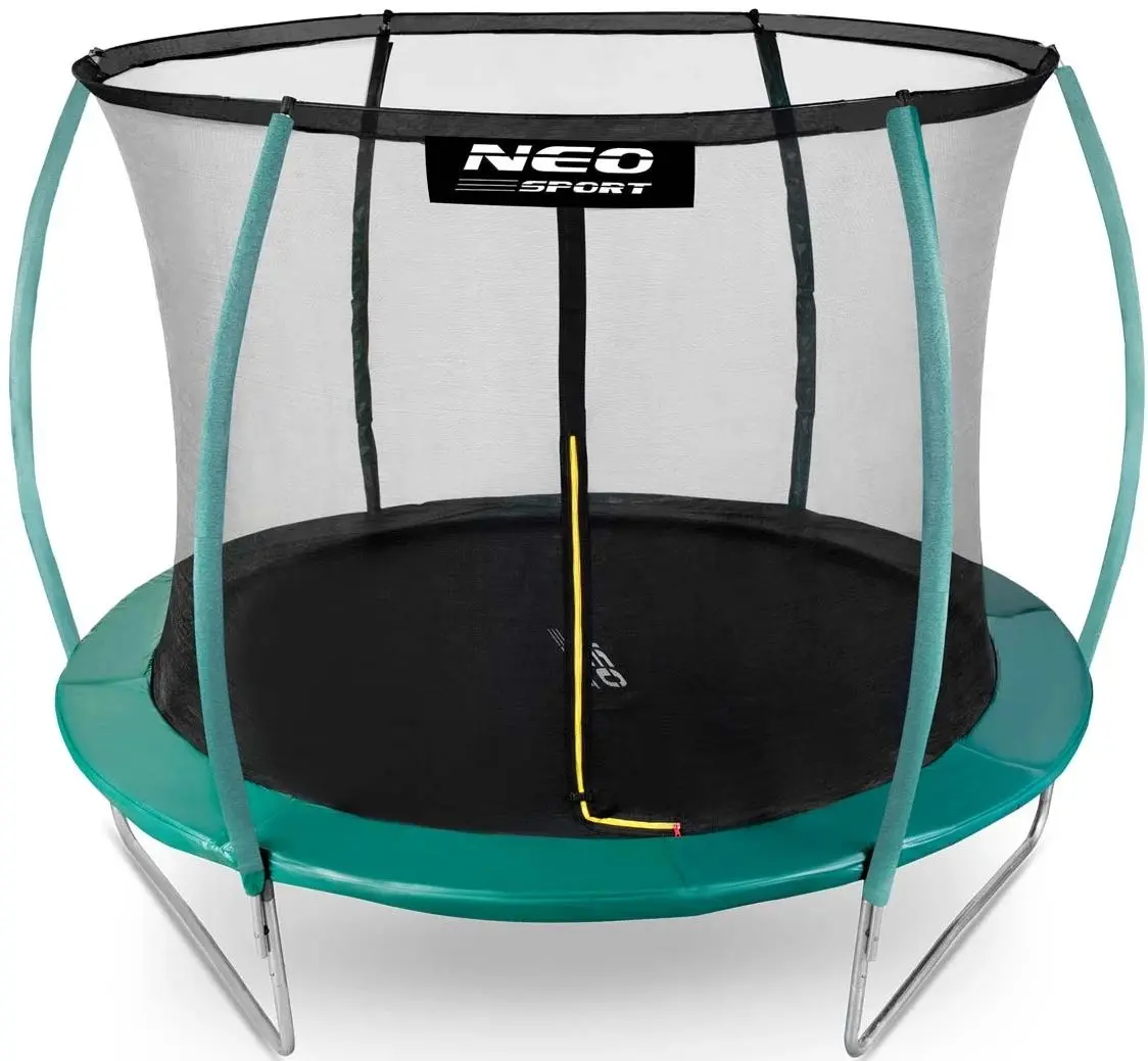 Trambulina cu plasa de protectie Neo Sport 8FT 252 cm (Blue/Green)