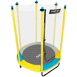 Trambulina cu plasa de protectie Neo-Sport NS-04W240F 140cm (Yellow/Blue) Thumb