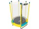 Trambulina cu plasa de protectie Neo-Sport NS-04W240F 140cm (Yellow/Blue)