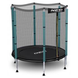 Trambulina cu plasa de protectie Neo-Sport NS-04Z230F 140cm (Black/Blue) Thumb
